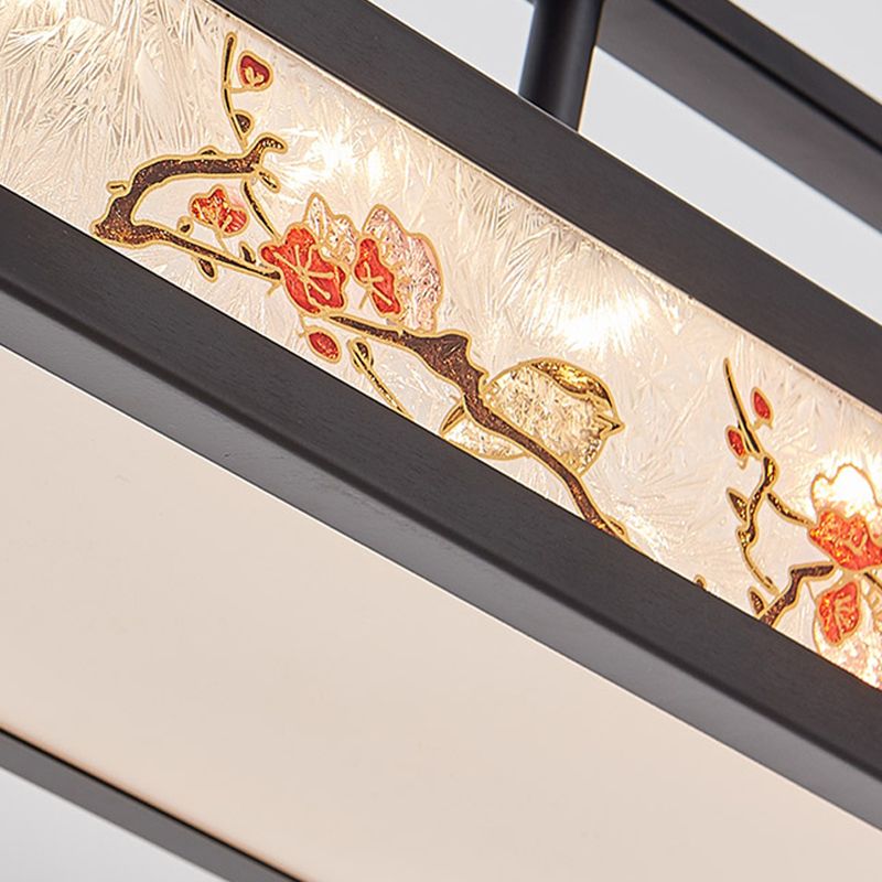 Acrylic Hanging Pendant Lights Modern Linear Hanging Lamps for Dining Room