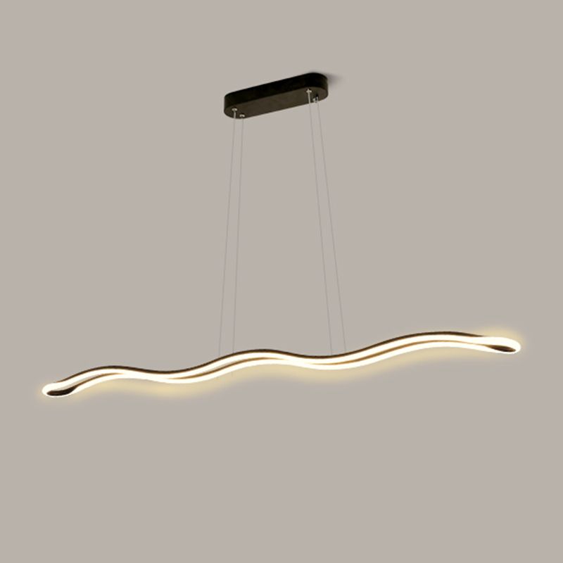 Nordische moderne LED hängende licht schmiedeeiserne Anhängerleuchte für Esszimmer