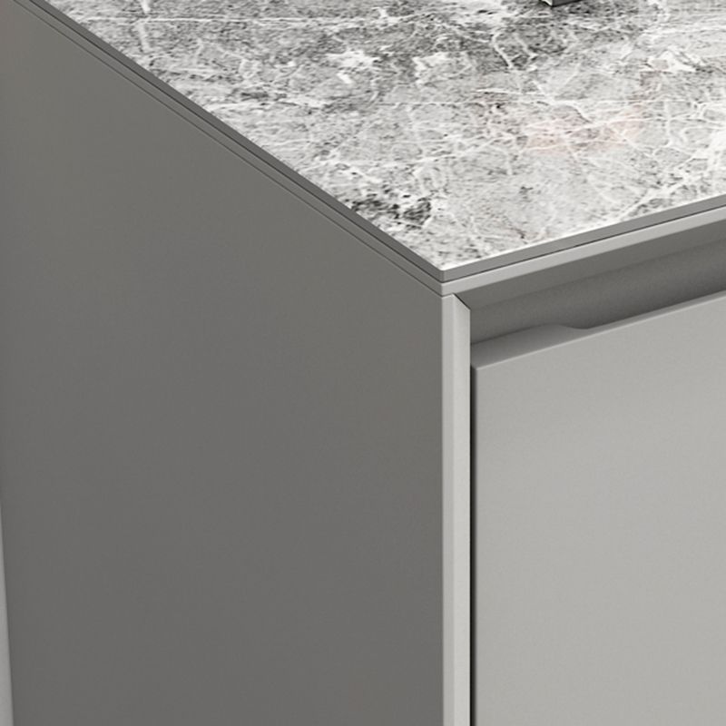 15.6-inch Width Modern Storage Chest Stone Dresser with 3/6 Drawers