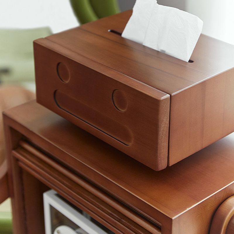 Contemporary Living Room Display Cabinet Poplar Wood with Door