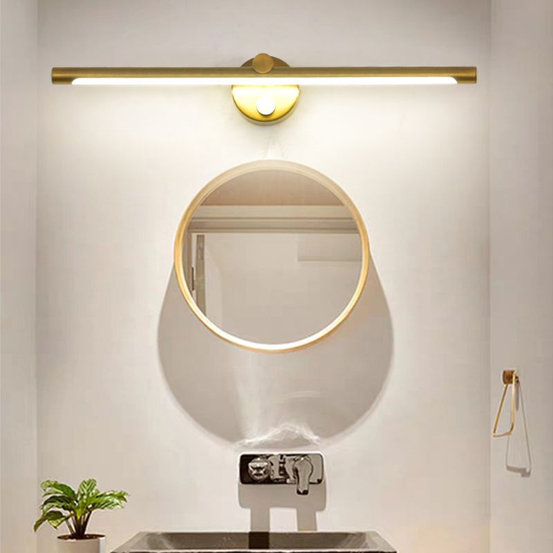 Modern Style Tube Wall Mounted Lamps Metal 1 Light Wall Lighting Ideas