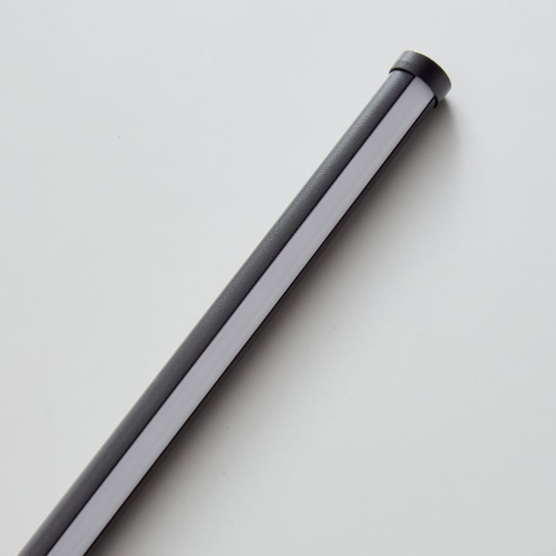 1-Light Strip Shape Floor Light Modern Style Floor Standing Light with Acrylic Shade