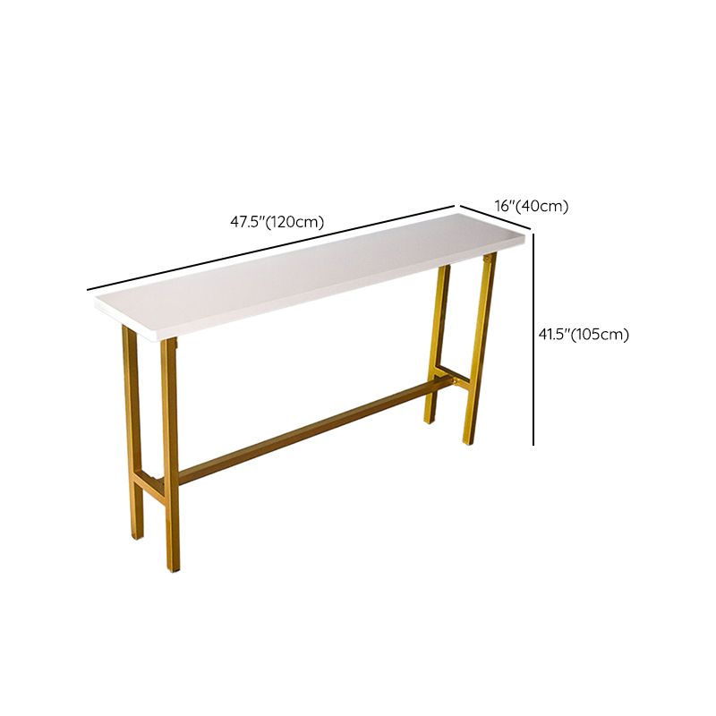 Modern Bar Table Set 1/2/4 Pcs Solid Wood Specialty Pub Set for Indoor