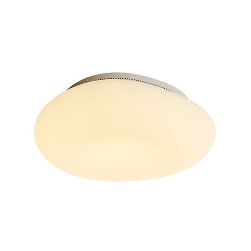 Kunststof kiezelvormige inbouw Cartoon LED witte plafondlamp voor slaapkamer