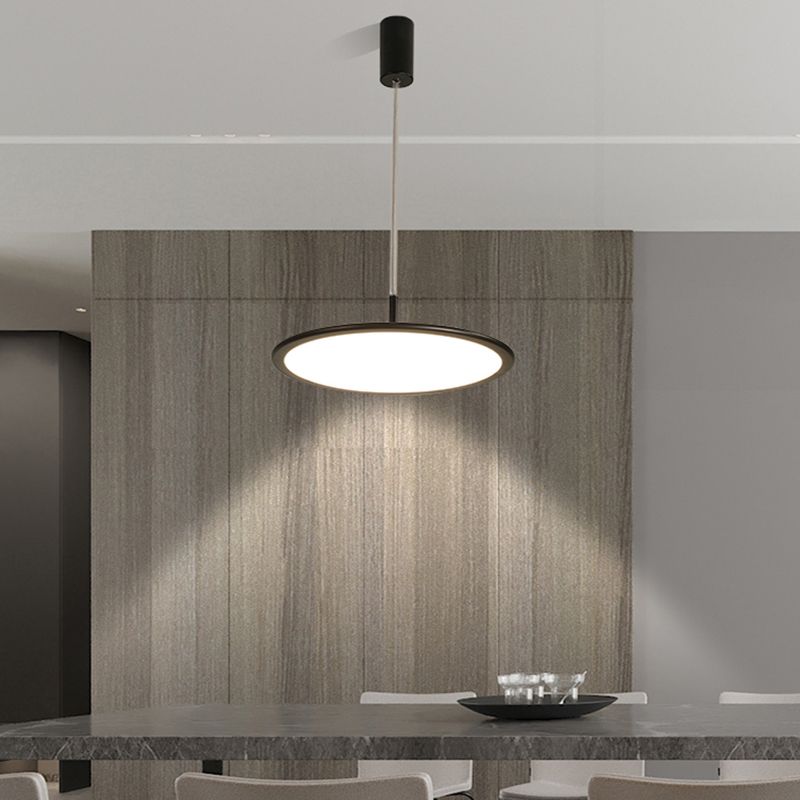 Salle de salle à manger en forme de disque