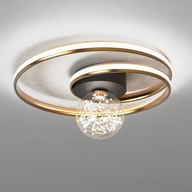 Metalen Starry Plafond Opgezette Licht Moderne Stijl LED Gouden Plafond Mount Lamp