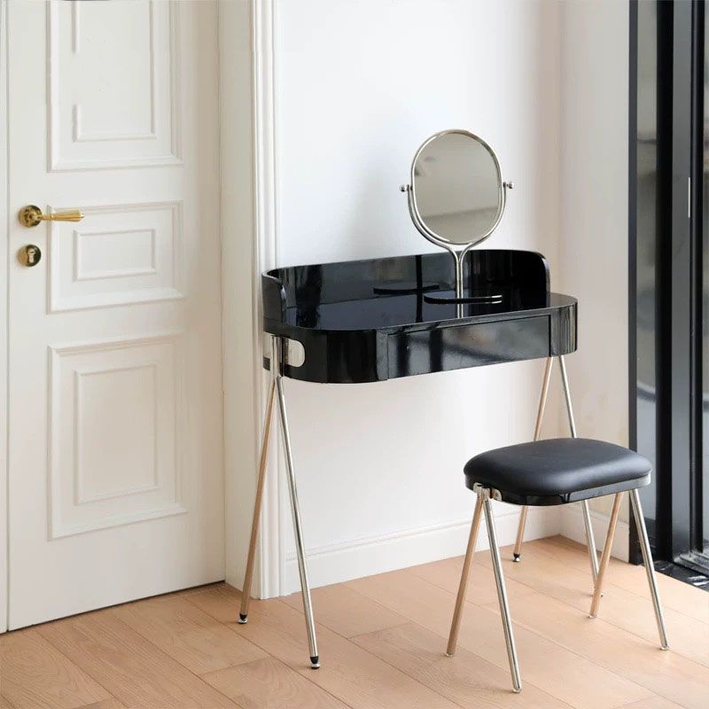 Make-up Vanity With Drawer Wooden 1 Drawers Contemporary Bedroom
