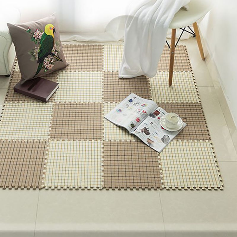 Non-Skid Carpet Tiles Indoor Interlocking Carpet Tiles with Scratch Resistant