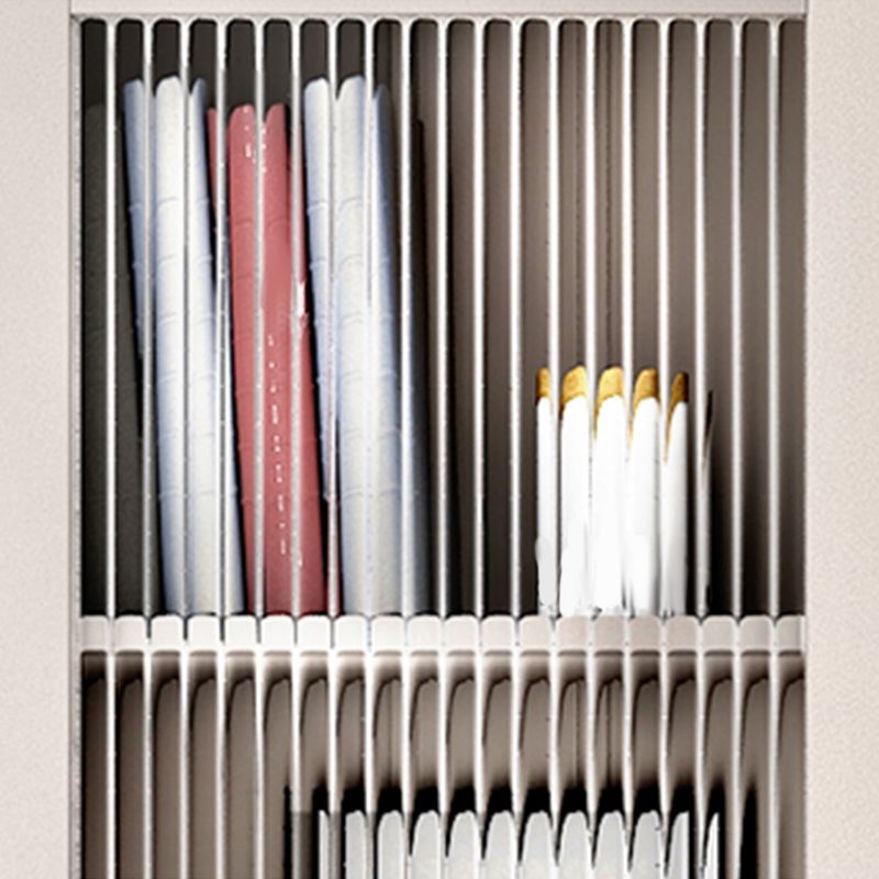 Modernes Standard -Bücherregal Back -Bücherregal mit Schubladen und Tür