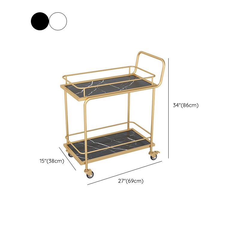 Rolling Kitchen Trolley Manufactured Wood Modern Kitchen Trolley