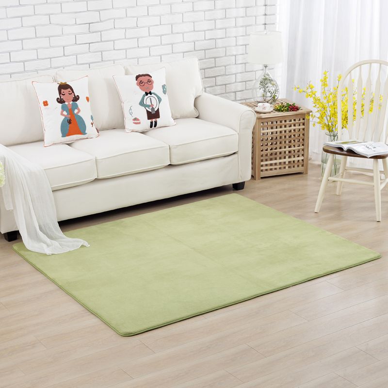 Tapis nature naturel multi-couleurs Polyster Tapis lavable non résistant aux teintures sans glissement