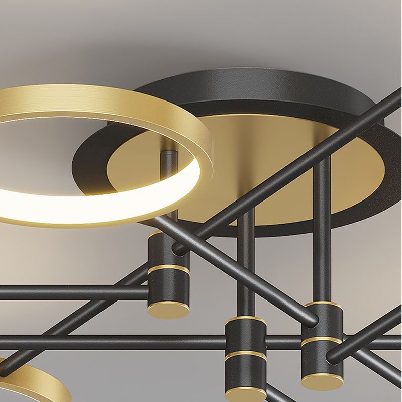 Modernist Flush Mount Fixture Gypsophila LED Flush Ceiling Light Fixtures