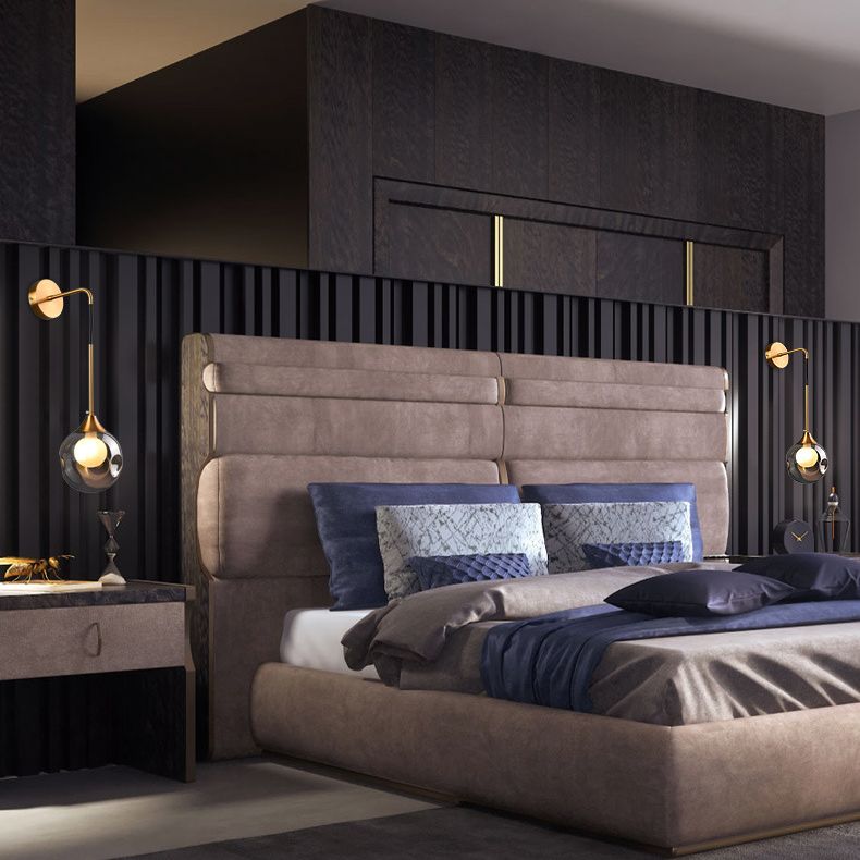 Luce murale a parete sferica in vetro Lucione da parete in stile moderno per camera da letto