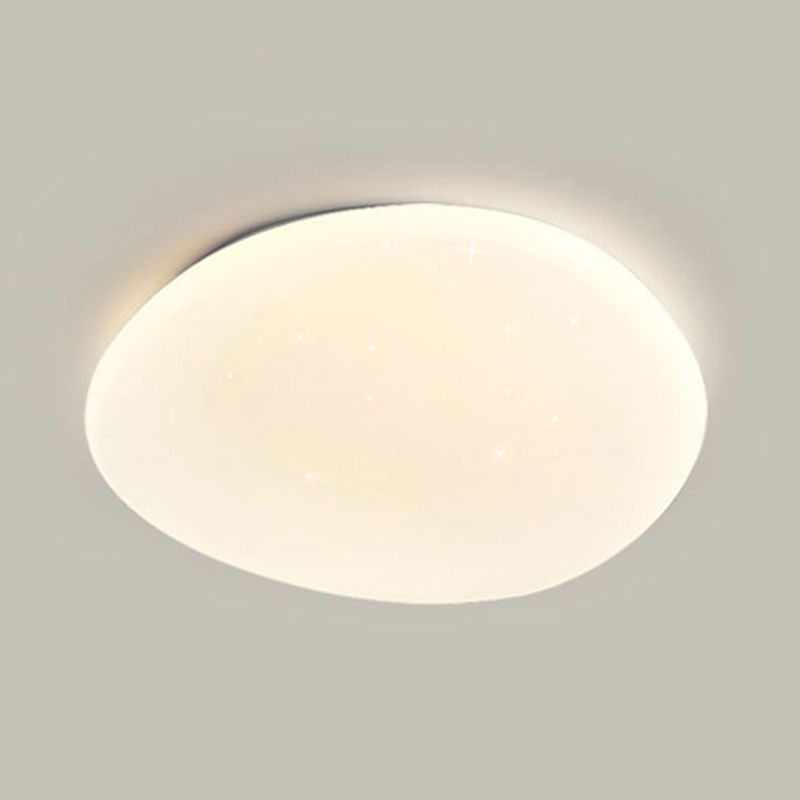 Lámpara LED de montaje empotrado, pantalla acrílica, luz de techo para sala de estar y comedor