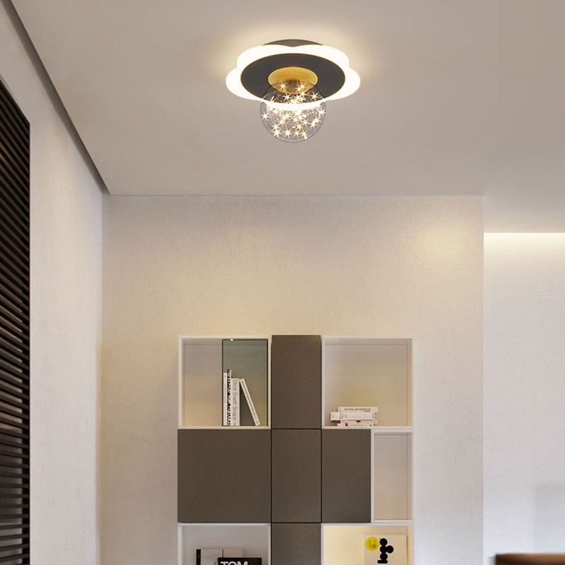 Spherical Flush Mount Ceiling Lights Modern Flush Mount Ceiling Lights
