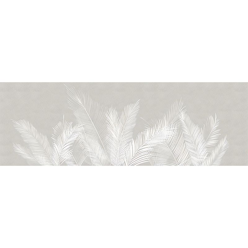 Pastel Bambusa Multiplex Wall Covering for Accent Wall Contemporary Mural, Made to Measure