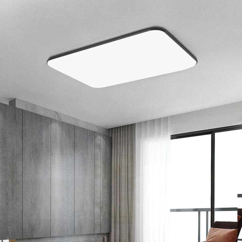 Ultra-Thin Led Flush Mount Ceiling Light Fixtures Modern Acrylic Flush Mount