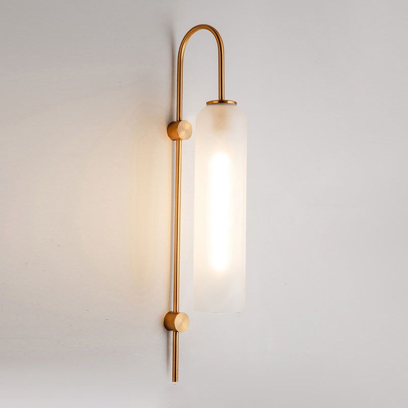 Polish Finish Lighting Industrial Metal/Glass Wall Light for Restaurant