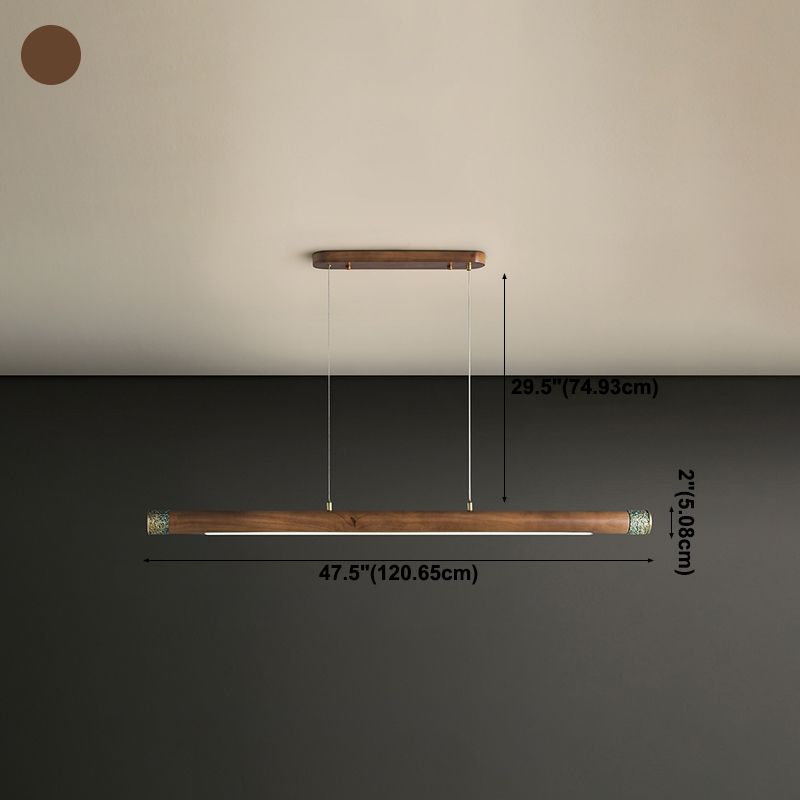 1 luminaire d'éclairage d'île légère