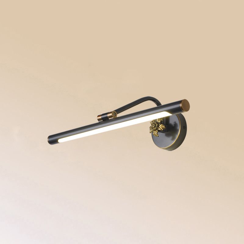 Adjustable Tube Bath Vanity Mirror Light Vintage Metal LED Wall Mount Light Fixture