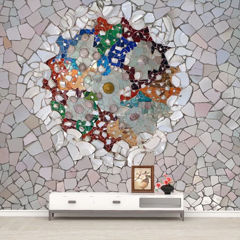 Classic Illustration Wallpaper Art Stain Resistant Wall Murals for Home