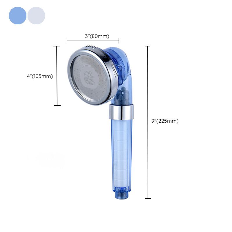 Modern Style Shower Head Plastic Handheld Shower Head with Adjustable Water Flow