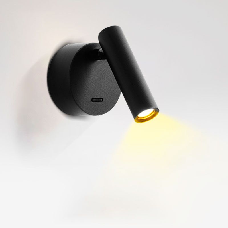 Metal Cylinder Sconce Lights Simplicity 1 Light Wall Lighting Ideas