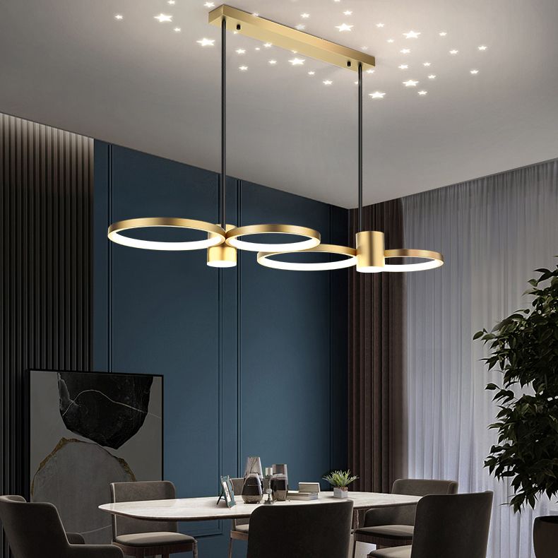 Modern Kitchen Pendant Lights Linear Pendant Chandelier Lighting Fixtures