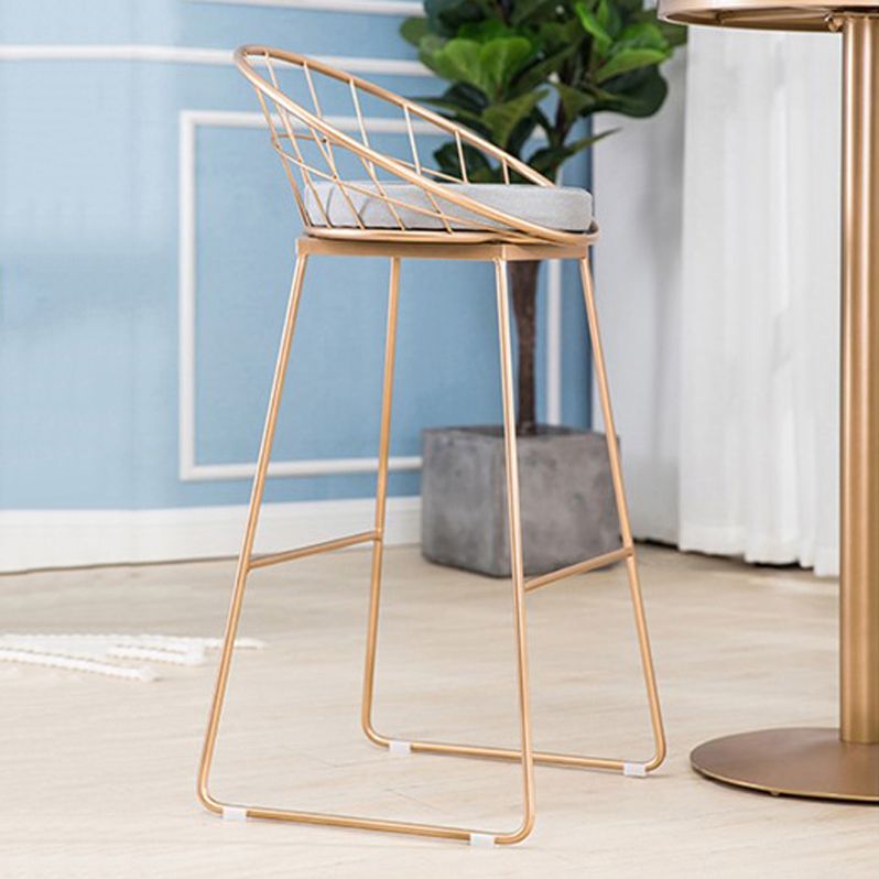 Round 1/2/3/4 Pieces Pub Dining Set Modern Metal Living Room Counter Height Set