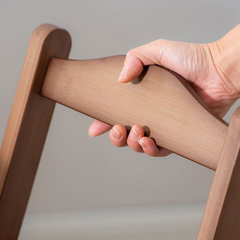 Armlose Holz-Barhocker im nordischen Stil, klappbare Thekenhocker, 1 Stück