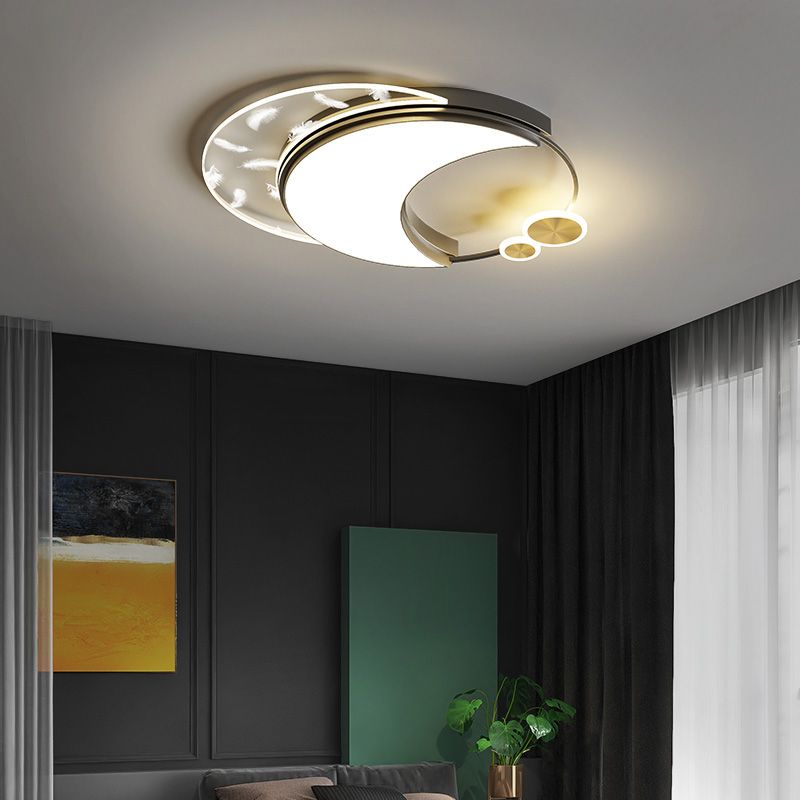 Moderne inbouwlamp ronde LED-plafondlamp voor woonkamer eetkamer