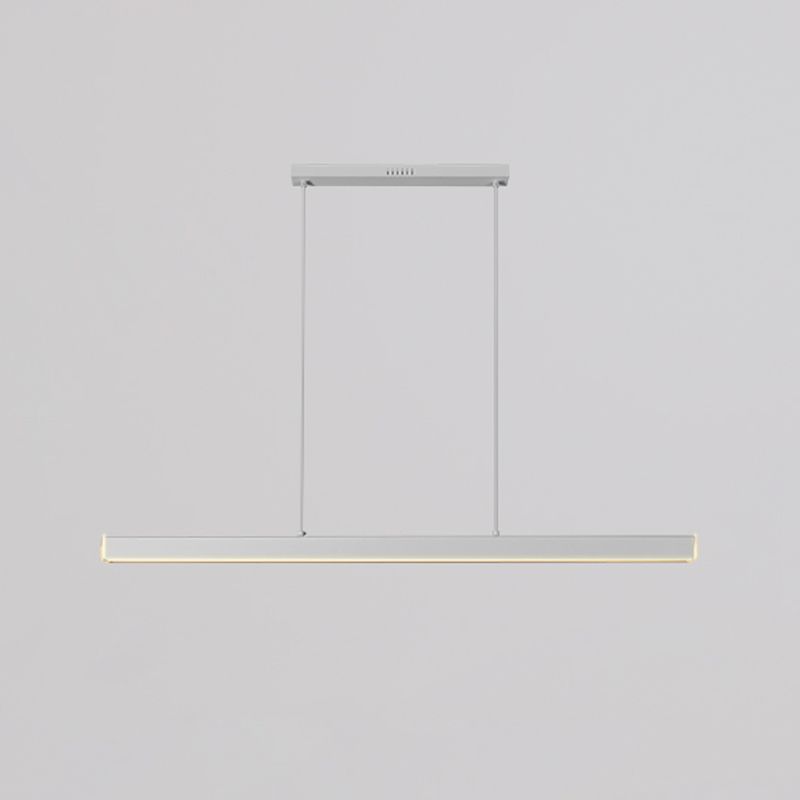 Simplicity LED Island Lighting Fixtures Dining Room Long Strip Hanging Lamp