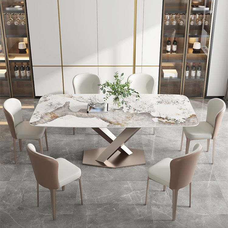 1/2/5/7 Pieces Contemporary Dining Room Set Rectangle Table Dining Set