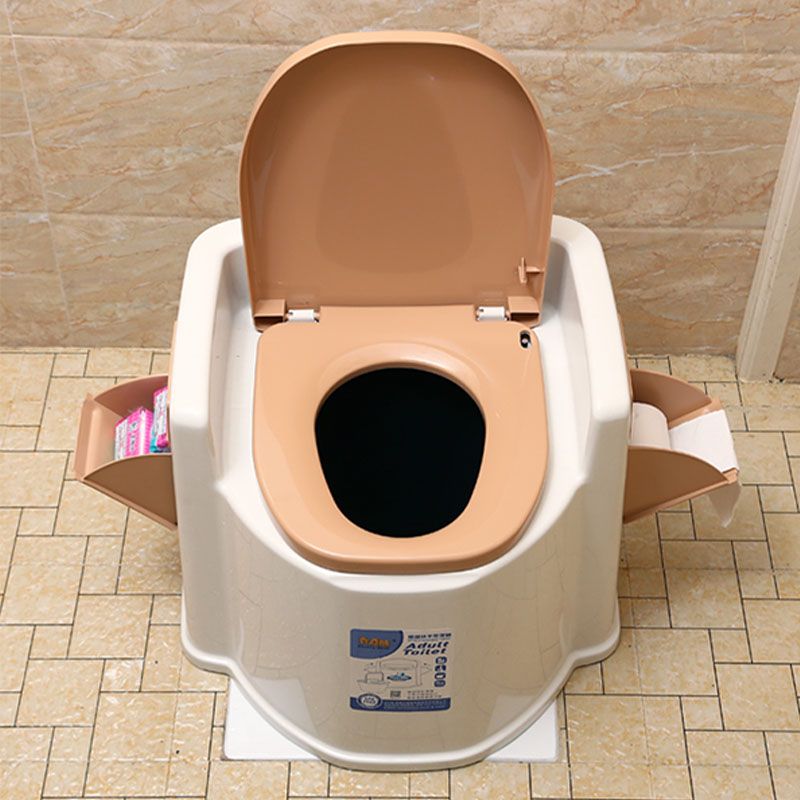 Modern Plastic Toilet Floor Mounted Toilet Bowl for Bathroom
