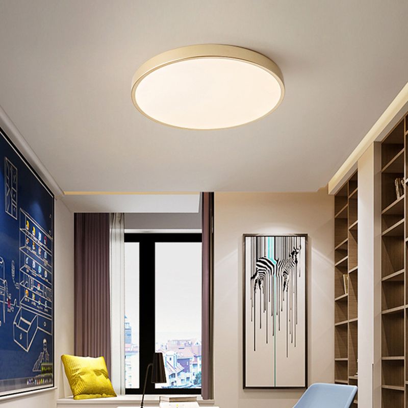 Flushmount plástico moderno llevado esfera de las luces de techo del soporte superficial