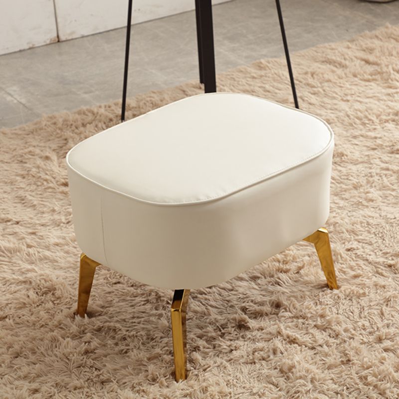 Modern Rocking Chair Metal Frame Doll Cotton Filling Spindle Rocker Chair