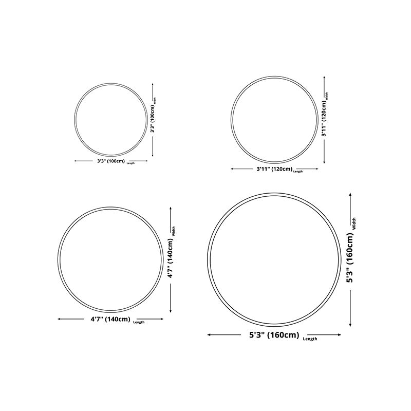 Zwart Boheems Trug Polyester Grafisch Tapijt Non-Slip Backing Rug voor salon