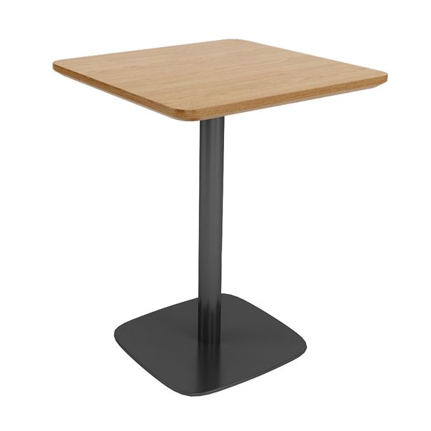 Colección de comedor de madera maciza Mesa de comedor de estilo industrial para el hogar