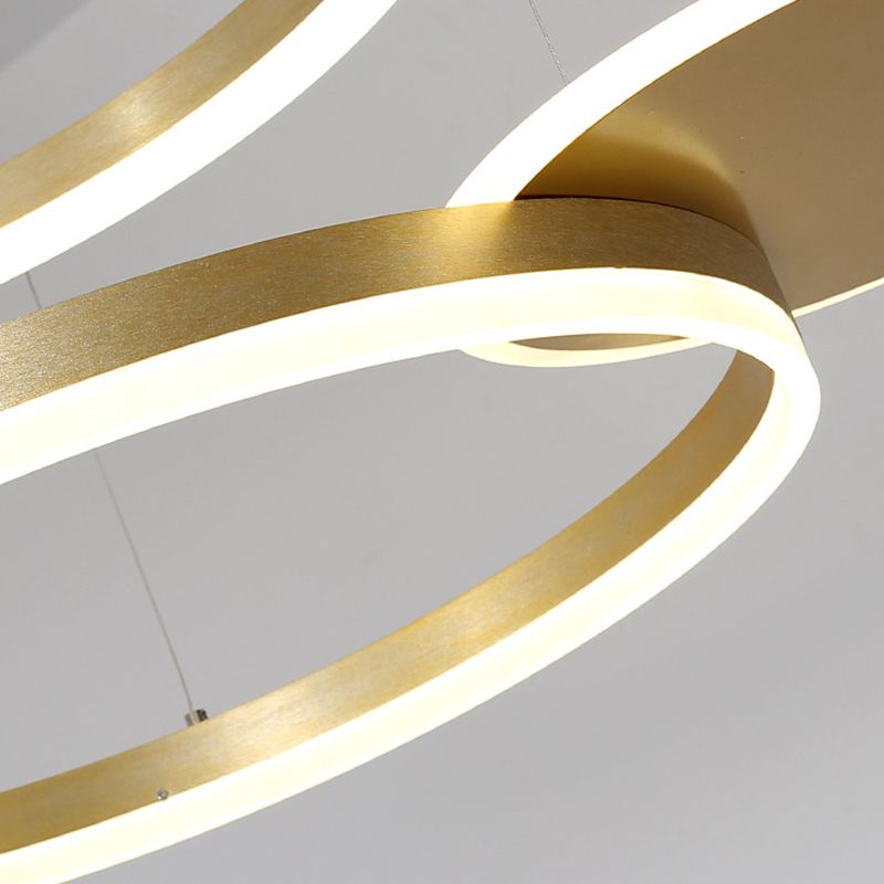 Modern Style Multi-light LED Lamp Ceiling Hanging Light for Sitting Room