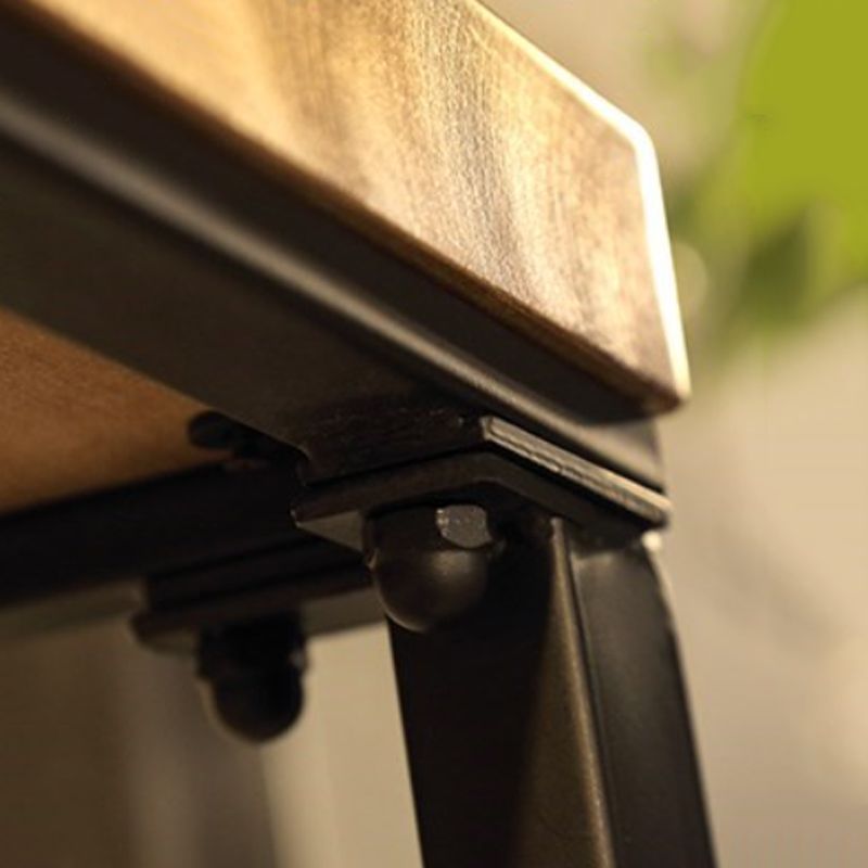 Industrial 1/4/5/9 Pieces Bar Table Set Rectangle Pine Wood Counter Table for Bar