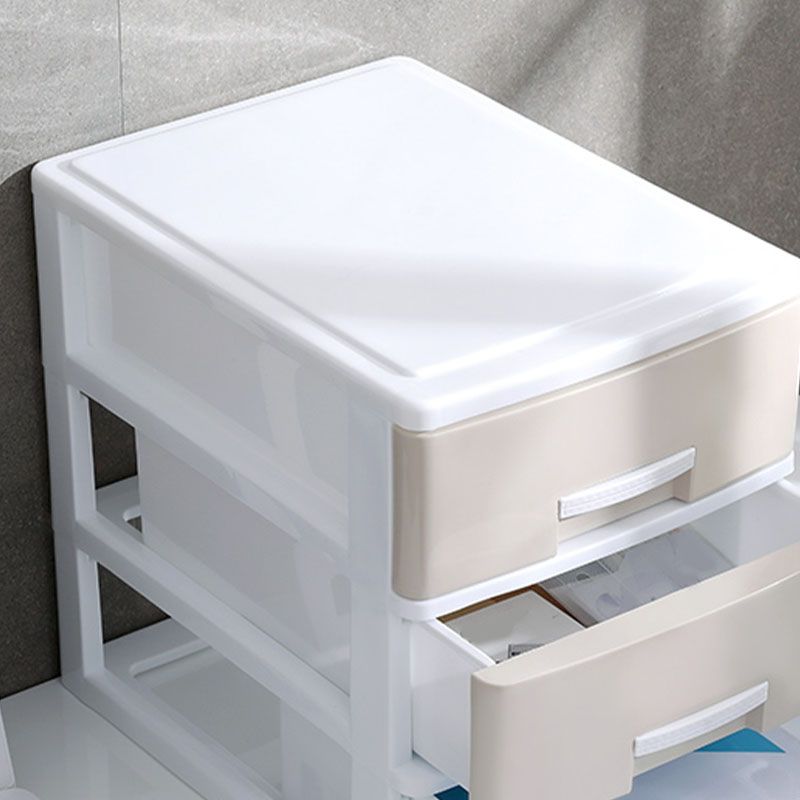 Plastic File Cabinet Vertical File Cabinet with Drawers for Home Office