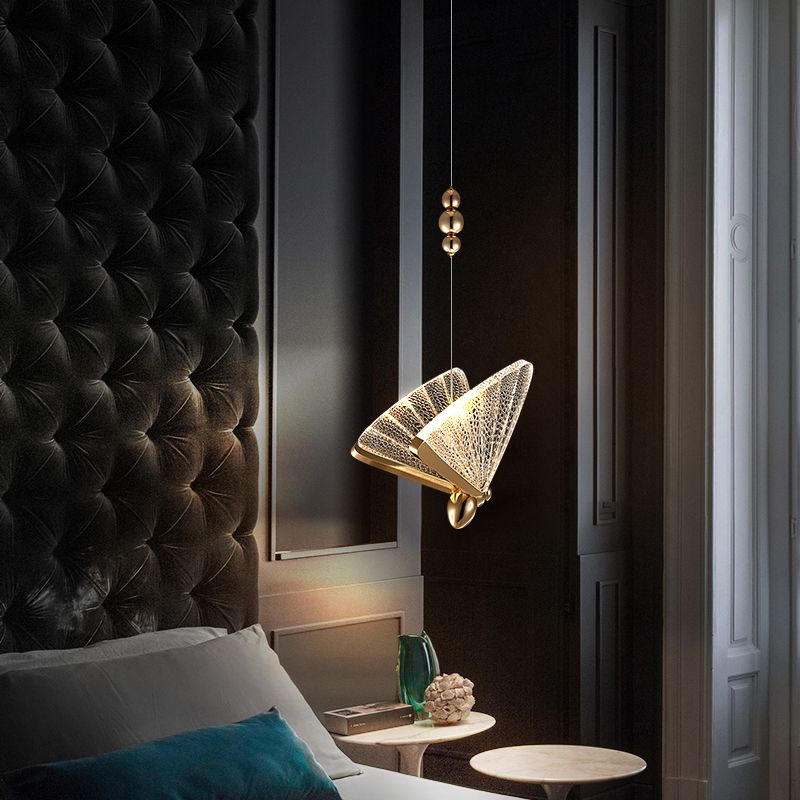 Luminaire suspendu créatif métal.