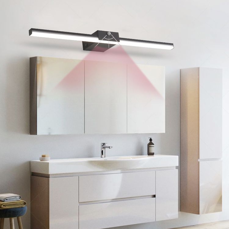 Rechteck Waschtischwandleuchten moderner minimalistischer Acryl -Ein Eitelkeitslicht