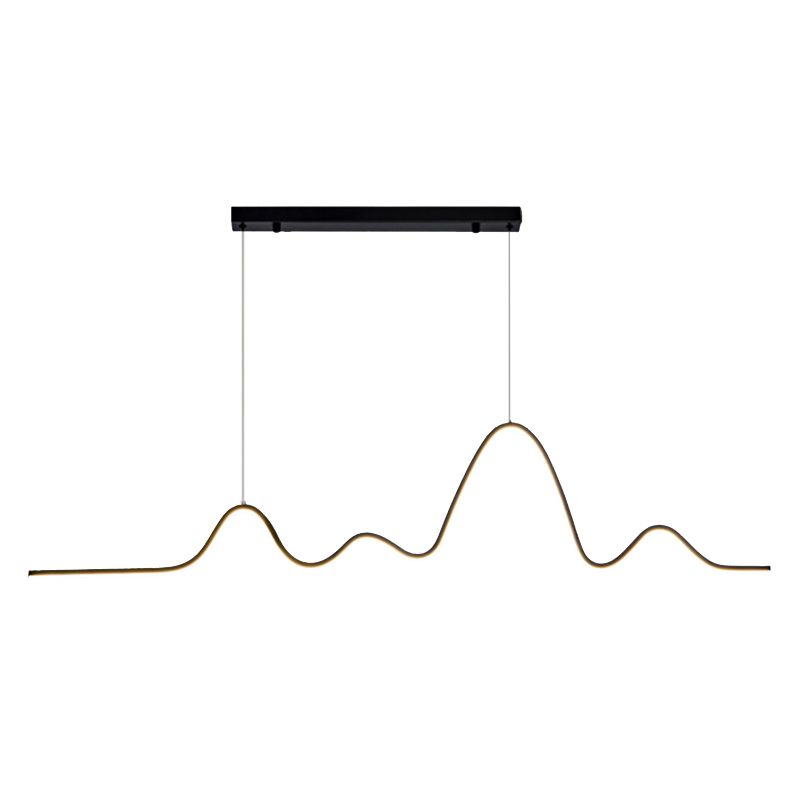 Modern Ceiling Pendant Light Metal LED Island Pendant Light for Dining Room