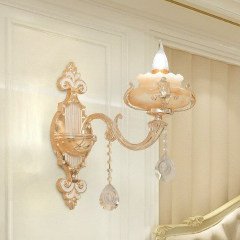 Beige Candle Wall SCONCE LICHT LICHTSCLASSIE