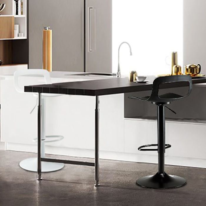 Contemporary Liftable Bar Stool Metal Bar Stool for Restaurant