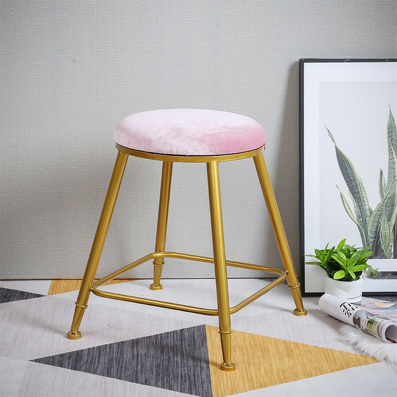 Nordic Design Stackable Backless Barstools for Home Upholstered Bar Stools