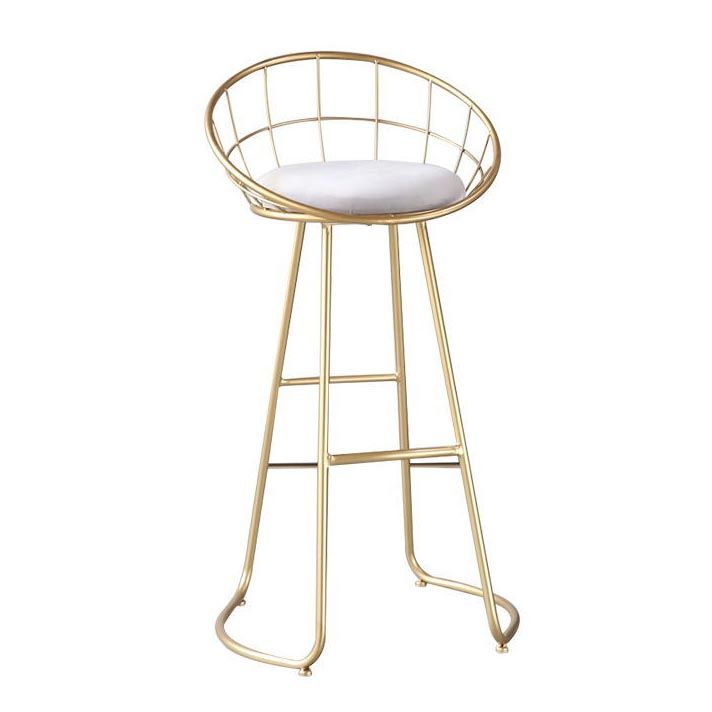 Glam 1/4/5 Pieces Bar Table Set Rectangle Stone Counter Table with High Stools for Balcony