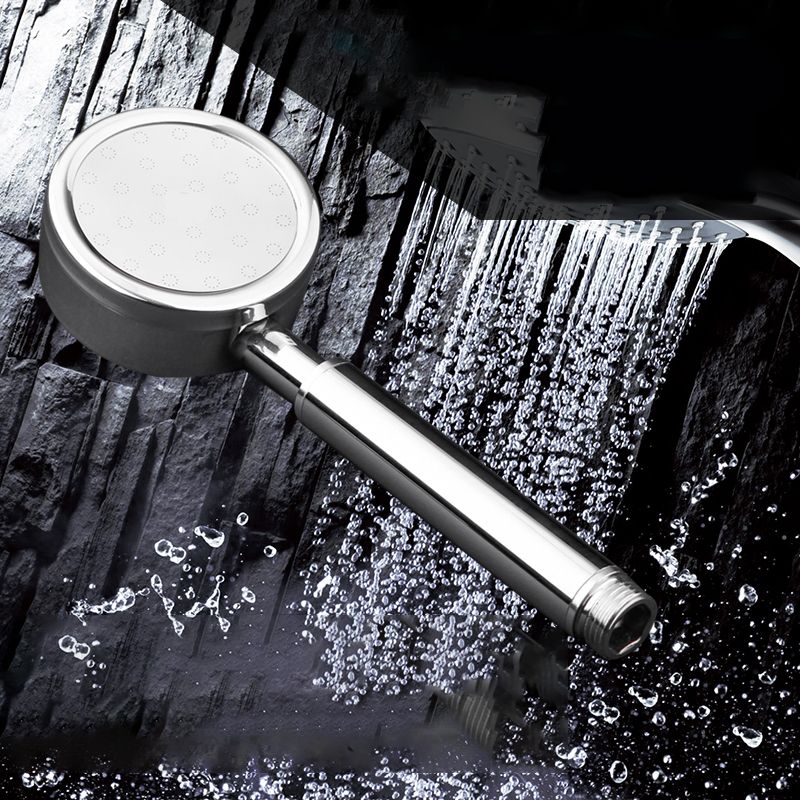 Modern Stainless Steel Hand Shower Water Filtration Round Showerhead