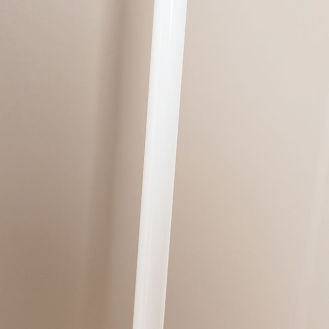 Lineaire LED -vloerlamp eenvoud Acryl bedstoplicht in zwart